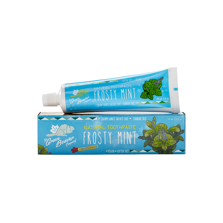 Green Beaver Toothpaste Frosty Mint, 2.5 Oz